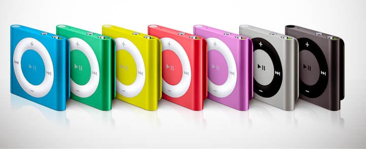 iPod shuffle 4 поколения