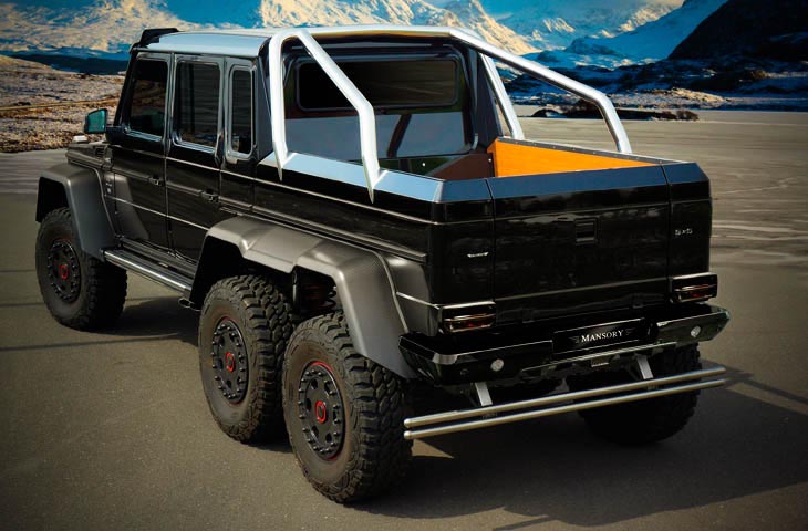 Mansory G63 AMG 6x6 Full Carbon Edition