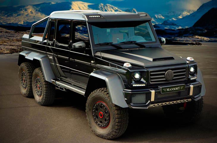 Mansory G63 AMG 6x6 Full Carbon Edition