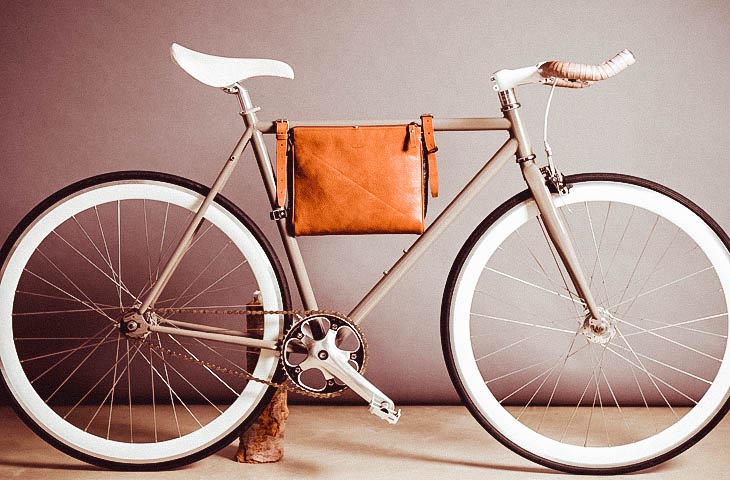 Портфель для рамы велосипеда от Hard Graft