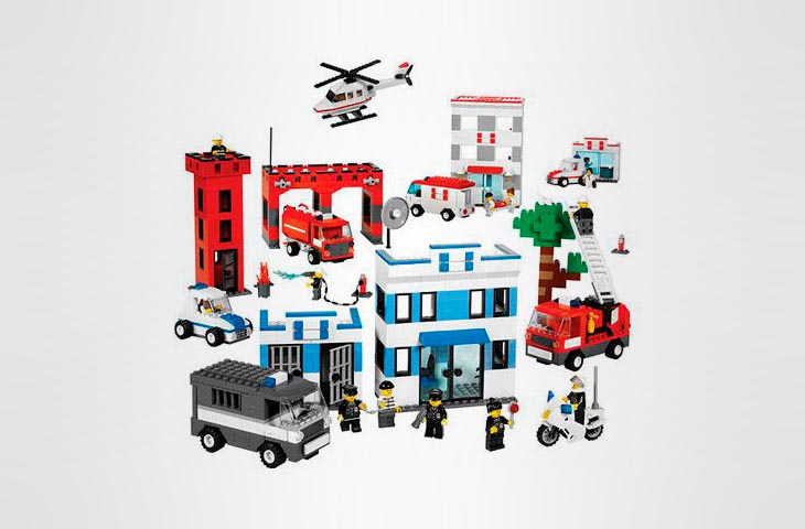 Lego Duplo Rescue services Set