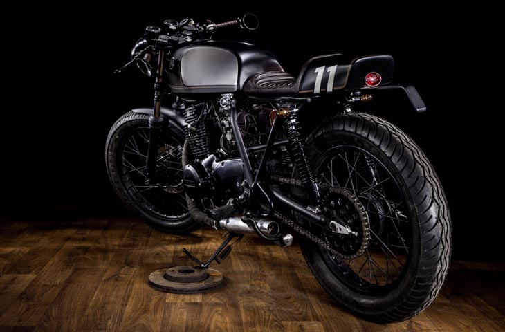 Мотоцикл Yamaha XS400 “Dark Bullet” от Macco Motors