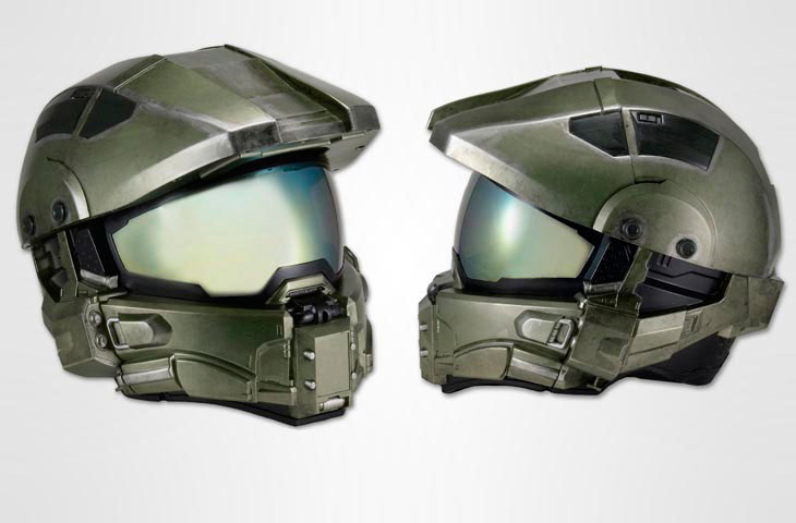Мотоциклетный шлем Halo-Master Chief