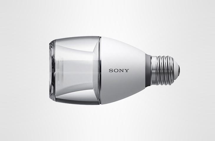 Светодиодная лампа-динамик Sony