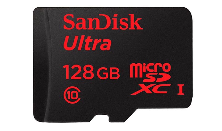 Карта памяти SanDisk Ultra 128GB microSDXC