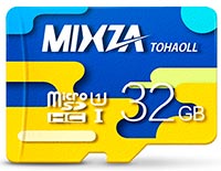 Карта памяти Mixza Tohaoll серия Colorful Micro SD 32GB