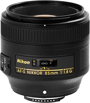 Nikon AF-S 85mm f/1.8G