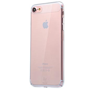 Прозрачный пластиковый чехол на iPhone 7 - Baseus Sky Case