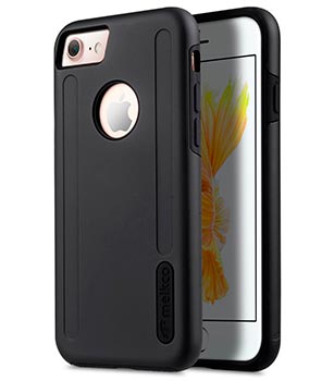 Защитный силиконовый чехол для iPhone 7 - Melkco Kubalt Double Layer Case