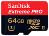 Sandisk Extreme Pro 64 GB Micro SDXC