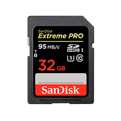 SD карта SanDisk Extreme Pro UHS-I SDHC U3