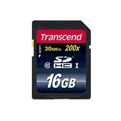 SD карта Transcend 200x Class 10 SDHC