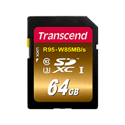 SD карта Transcend UHS-I U3 SD