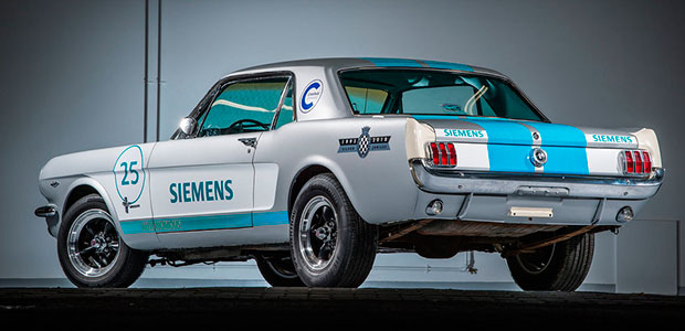Siemens autonomous Ford Mustang 1965 года
