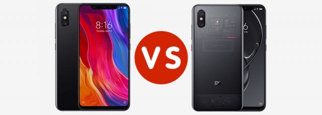 Xiaomi Mi 8 против Xiaomi Mi 8 Explorer