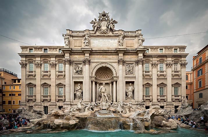 Fontana di Trevi в Риме