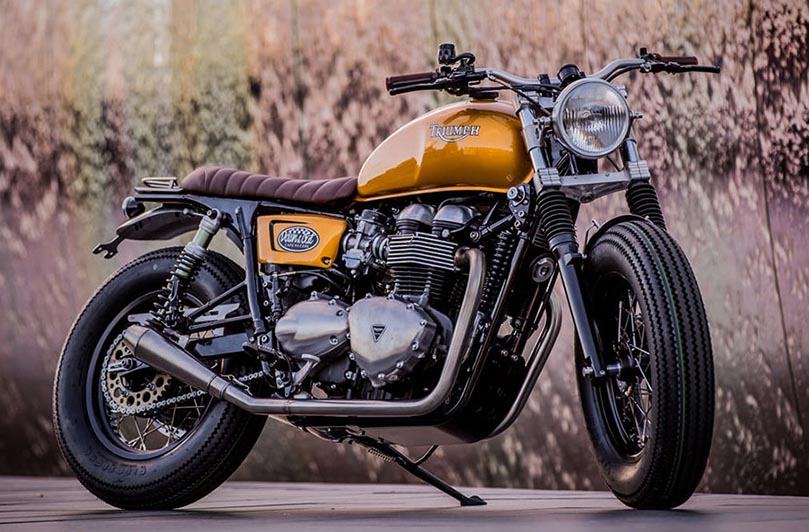 Triumph Thruxton от Down & Out Cafe Racers