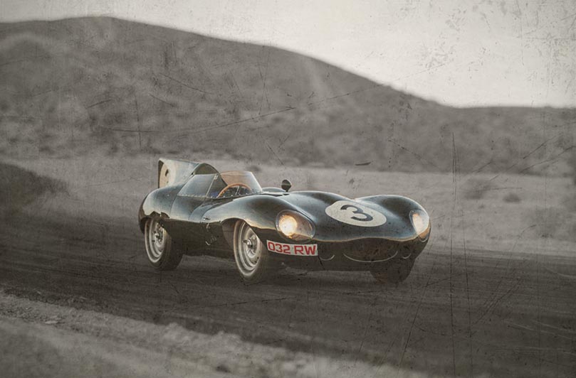 Jaguar D-Type Works Long Nose 1956 года