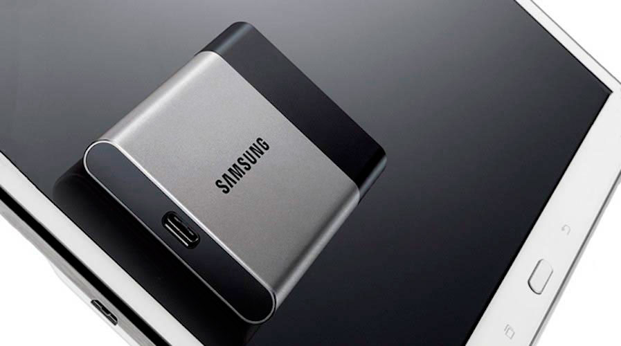 Внешний портативный SSD накопитель Samsung T3