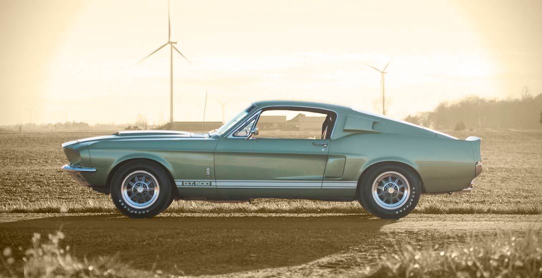 Shelby Mustang GT500 Fastback 1967 года