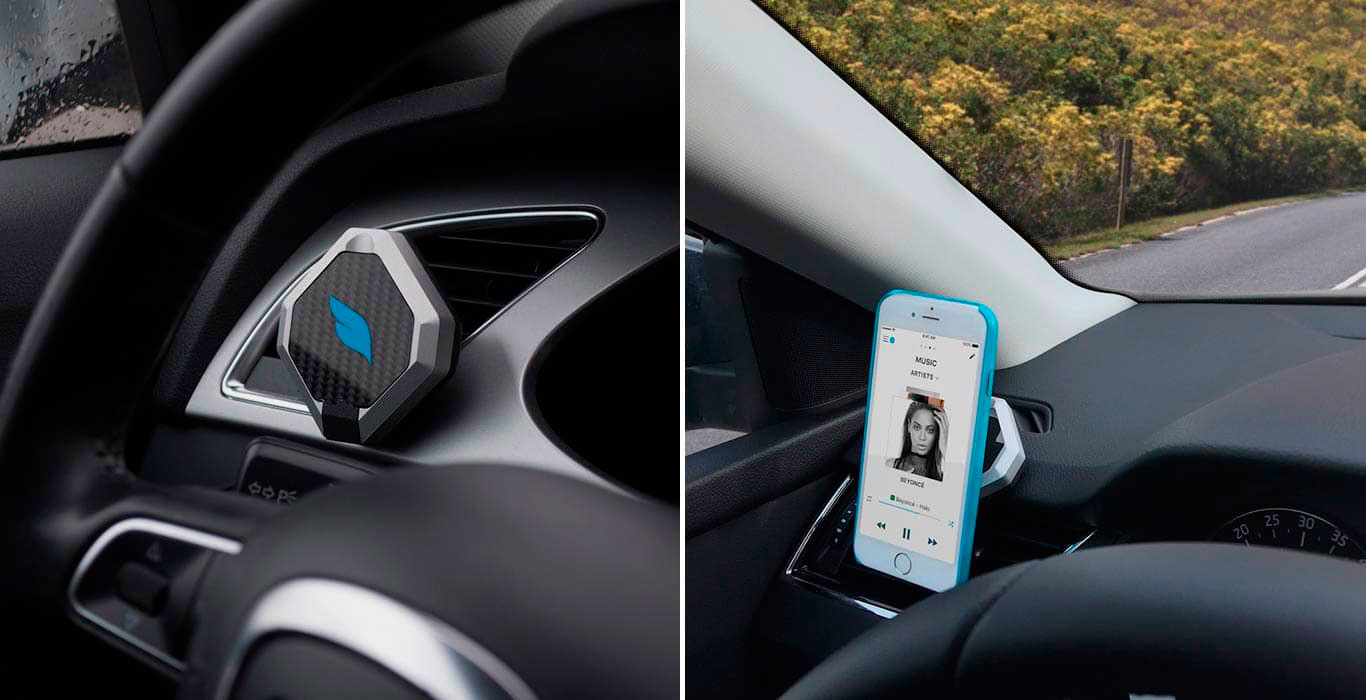 Bluejay – первый в мире умный автомобильный держатель для телефона