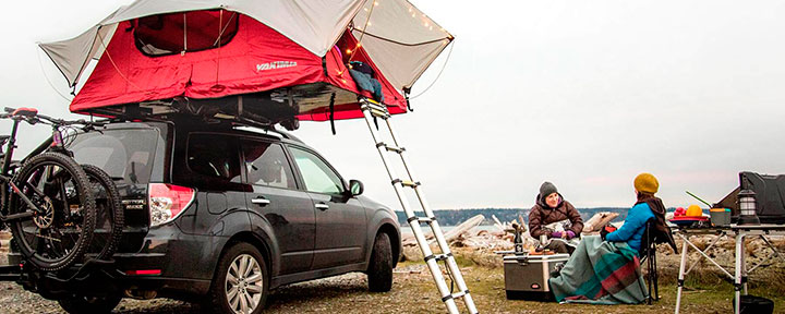 лучшие палатки на крышу автомобиля