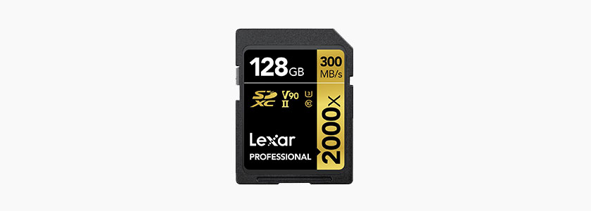 Lexar Professional 2000X SDXC UHS-II